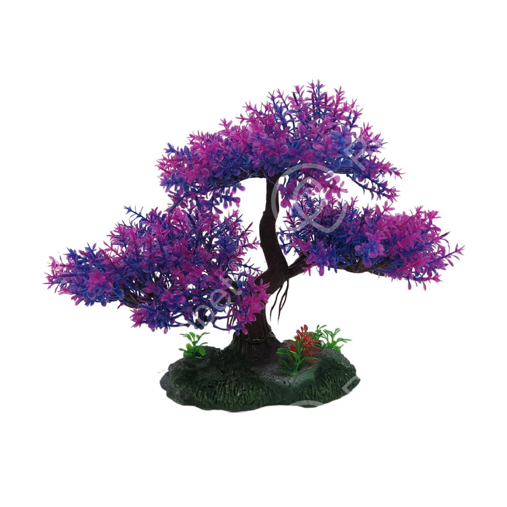 Wholesale Plastic Tree Aquarium Artificial Plastic Plants for Fish Tank Decoration Aquarium Accessories De Plantas Acuario