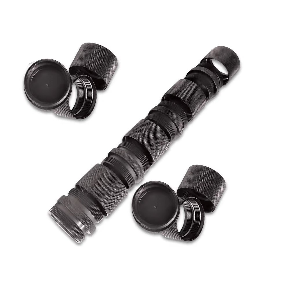 Custom waterproof led flashlight housing CNC Aluminum Housing 18650 Flexible Tube