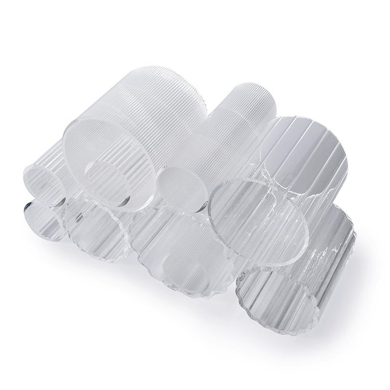 LANDU PMMA Special shaped diffuse acrylic tube frosted PC tube polycarbonate tube