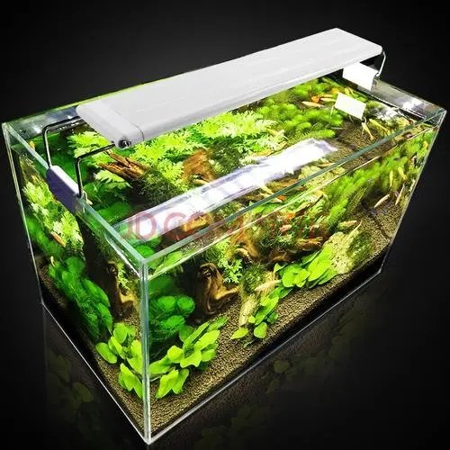 Adjustable Length 10cm to 100cm Aquarium Lamp Artificial Tropical Fish Aquarium Decorative Lamp
