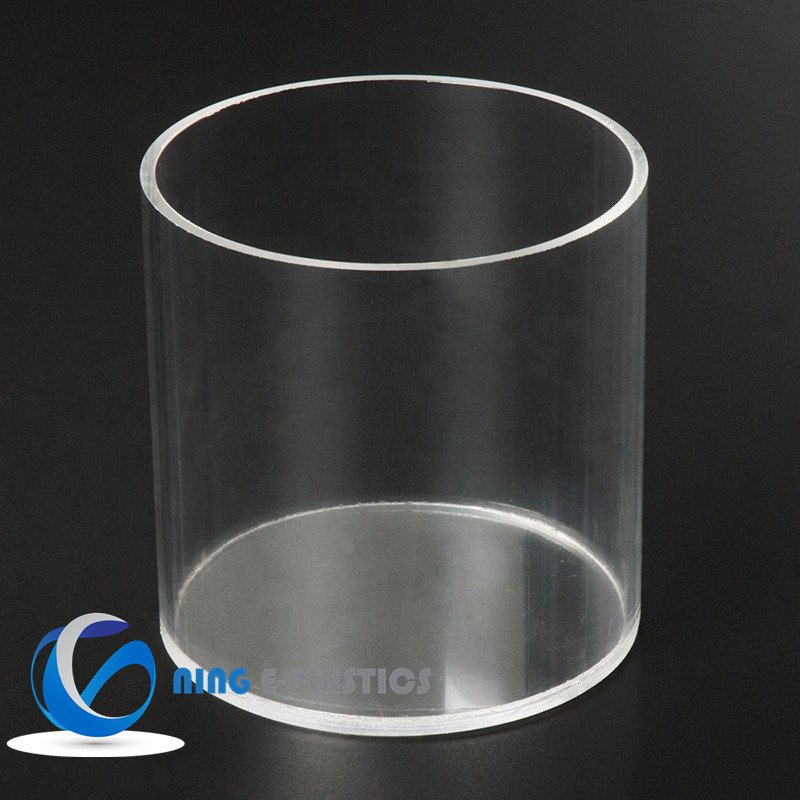 Ning-E Customized Cast Clear Acrylic Tube Pmma Pipe 300mm Plexiglass Tube