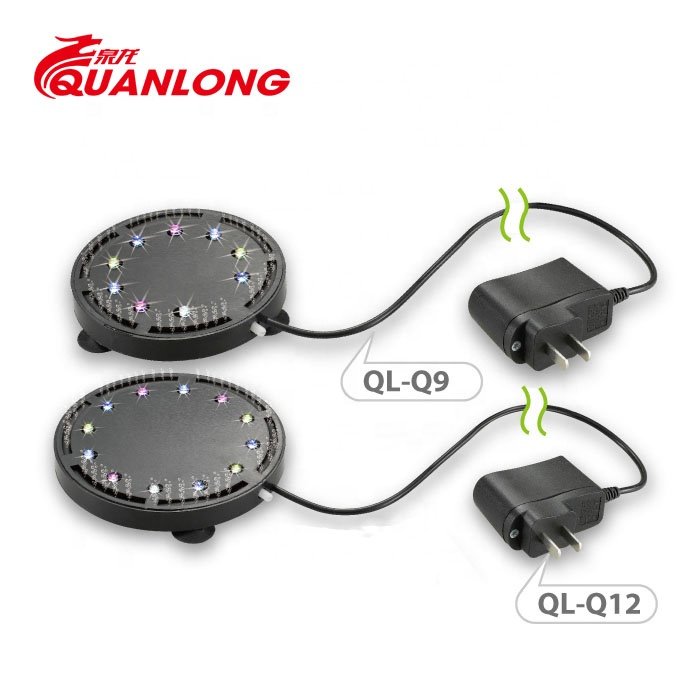 Quanlong submersible underwater marine color changing led aquarium lights wrgb fish tank lamp
