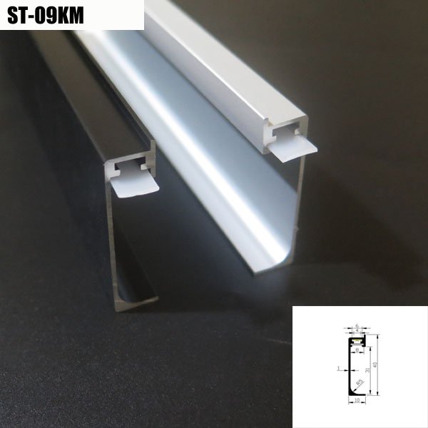 Recessed Aluminum Alloy LED Lighting Profile Aluminum Alloy LED Recessed Lighting Channel