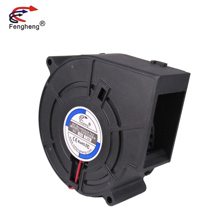 DC Fan 12volt 24volt 97mm 9733 Brushless Industrial Ventilation Turbine Blower Fan 97x97x33mm for Gas moulding machine