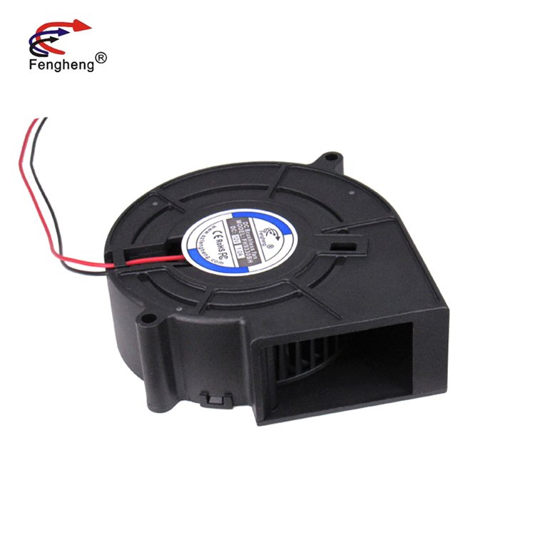 DC Fan 12volt 24volt 97mm 9733 Brushless Industrial Ventilation Turbine Blower Fan 97x97x33mm for Gas moulding machine