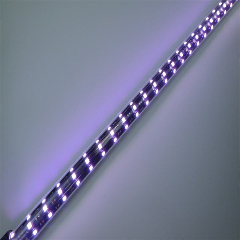 Zaohetian Wide angle three row 5050RGB super Arowana fish tank lamp fish red water clear arowana viewing lamp led aquarium light