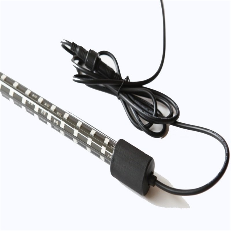 Zaohetian Wide angle three row 5050RGB super Arowana fish tank lamp fish red water clear arowana viewing lamp led aquarium light