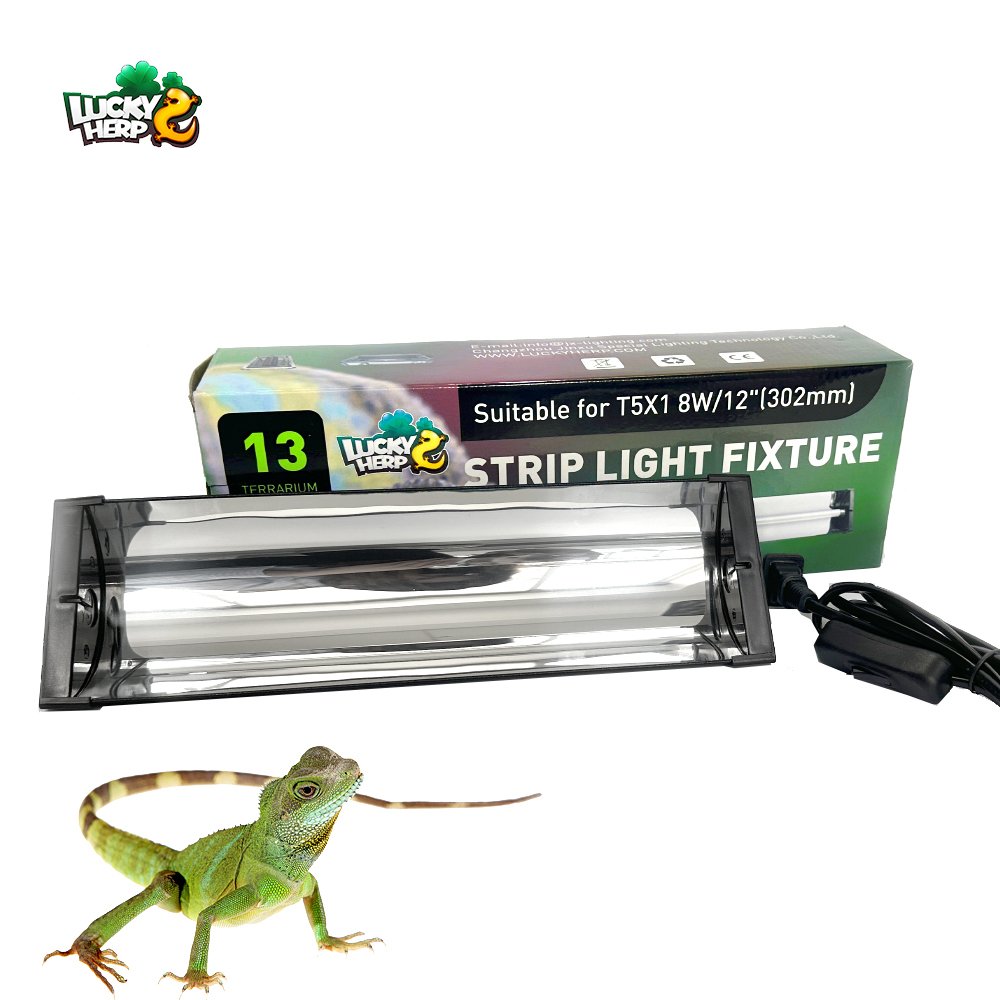 Hydroponics Light Fixture 46 Inch HO T5 Fluorescent Grow Lights for Reptile