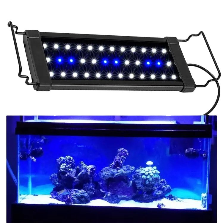 Top quality Aquarium LED Lights Fish Tank LED Lamps Aquariums Lamp Decor Lighting Plant Growth Lamps