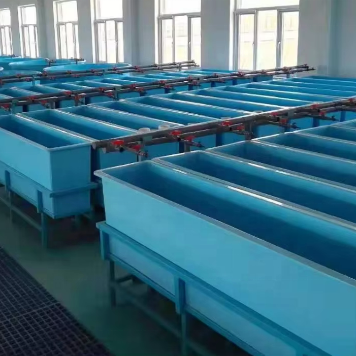 Wholesale custom outdoor large big size frp fiberglass breeding koi aquaculture fish farm pond fish tank aquarium