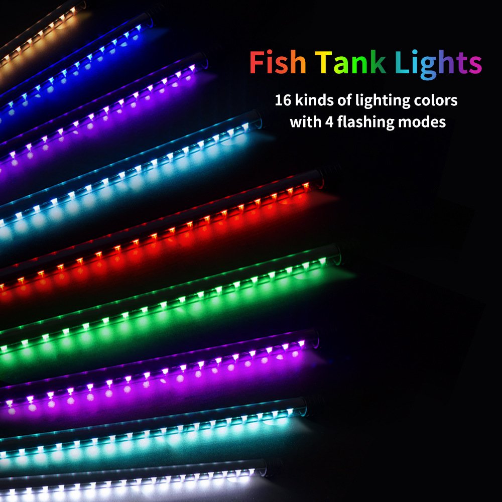 SCPOWER accessories stand hanging submersible lamp led rgb full spectrum aquarium light for coral live plant fish tank