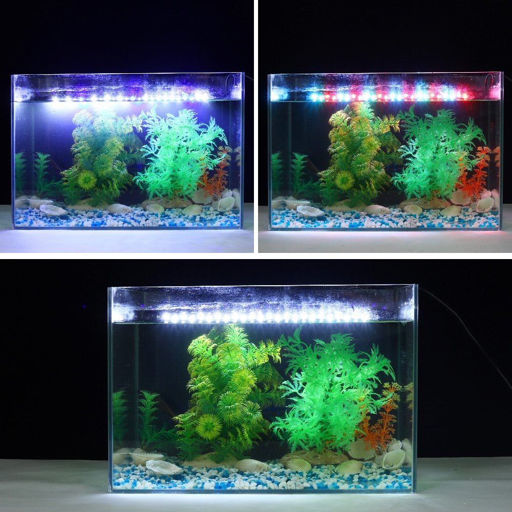 SCPOWER accessories stand hanging submersible lamp led rgb full spectrum aquarium light for coral live plant fish tank