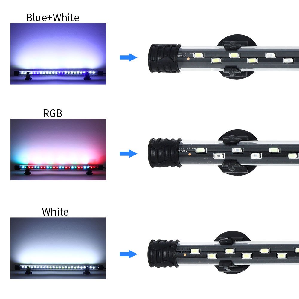 SCPOWER accessories stand hanging submersible lamp led rgb full spectrum aquarium light for coral live plant fish tank