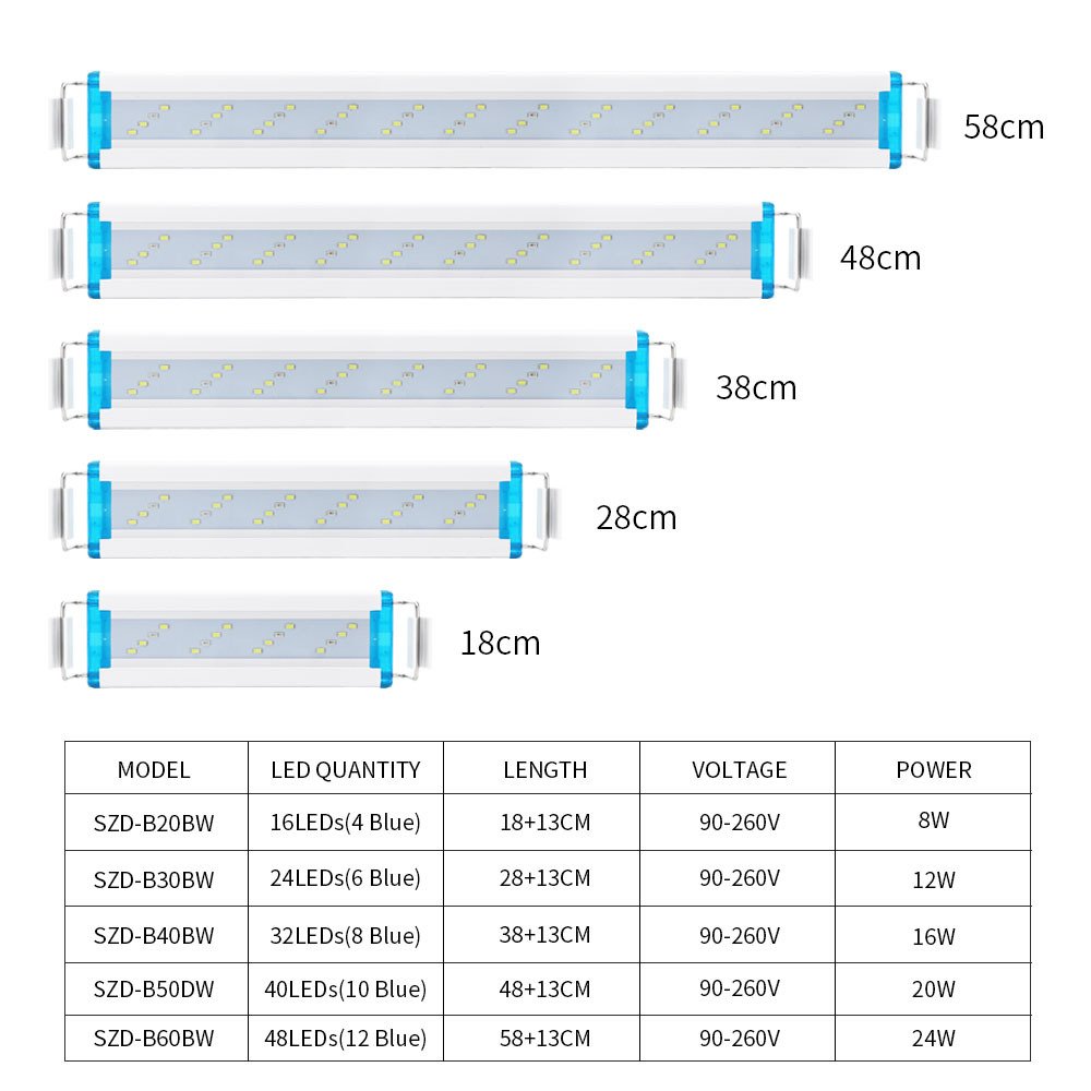 Aquarium Light Led Aquarium Lights Fish Tank Led Light