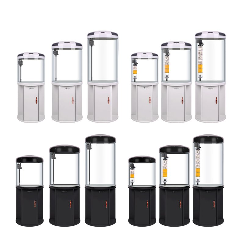 Wholesale Custom color aquarium ultra white glass fish tank Best price portable filter home aquarium tank