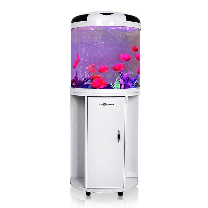 Wholesale Custom color aquarium ultra white glass fish tank Best price portable filter home aquarium tank