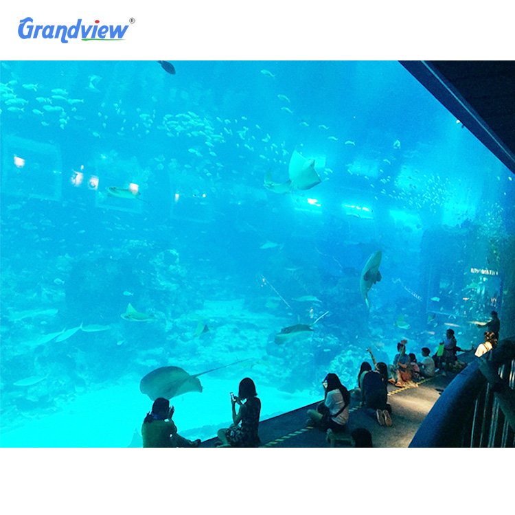 Customized thickness clear acrylic glass transparent acrylic plastic plate for aquarium