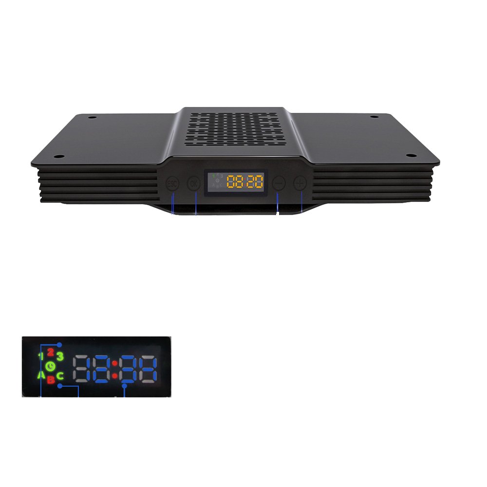 2023 New Arrival Aqua Knight V3 75W Full Spectrum LED Aquarium Lamp Changeable Emitting Color for Saltwater Coral Reef Light