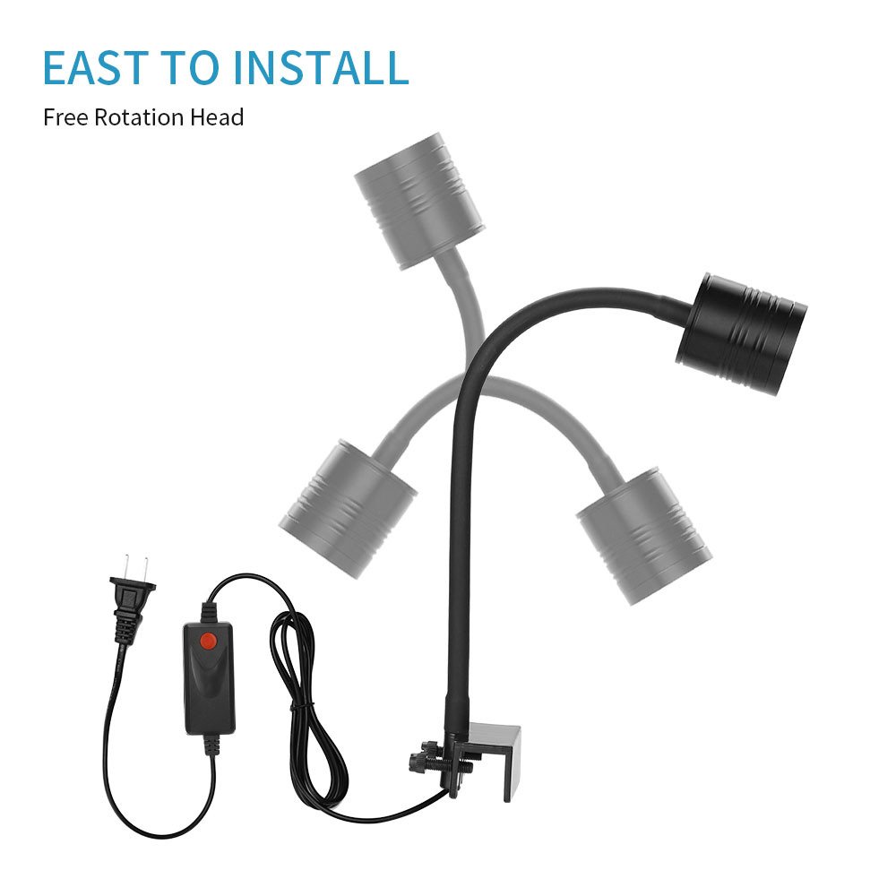 LED small spot light water plant light aquarium light