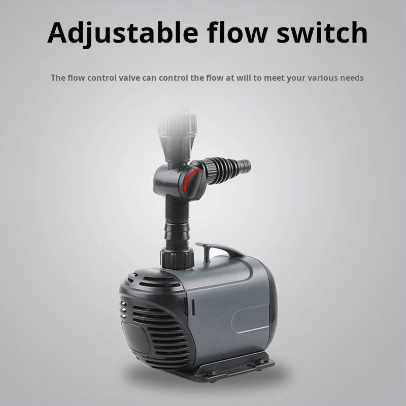 Pond pumping fountain pump garden garden fish pond submersible pump landscape fountain multiple sprinklers