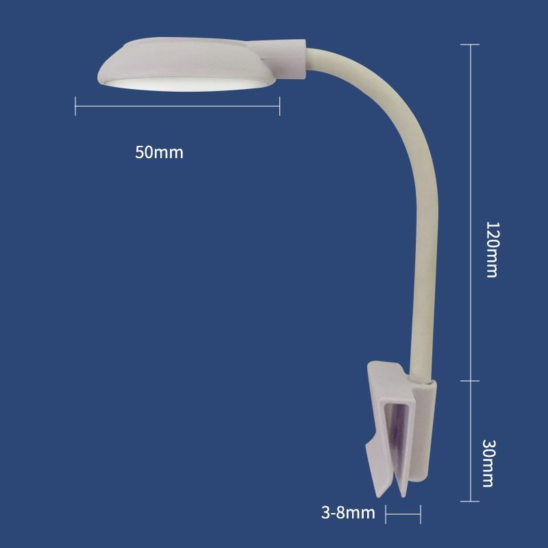 Fish tank small clip lamp mini led usb plug lighting highlight aquarium water plant lamp fill light transparent clip lamp