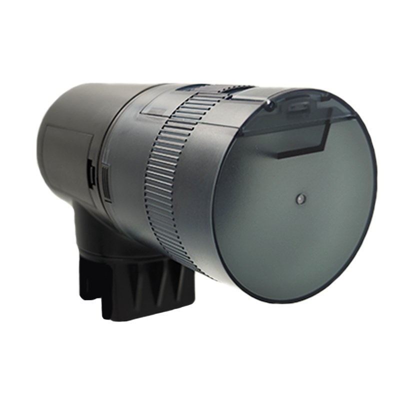 Customized Factory Direct Automatic Fish Feeder 200ml Capacity Timer Plastic Smart Fish Turtle Food Feeder for Aquarium