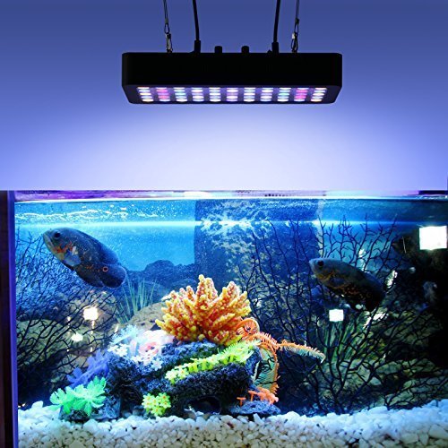 New Idea programmable led aeroponics lights reef coral lighting 165W led aquarium light for freshwater fish and aquatic plant