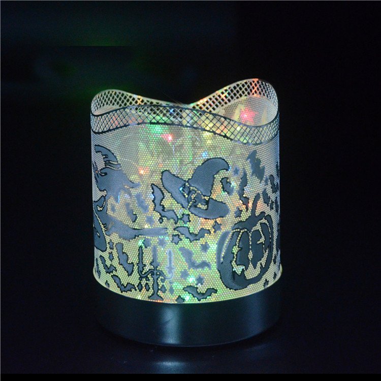Customized RGB Decor Night Light Metal Pattern Projection colorful Led Lamp indoor desktop led Ambient Light FOR home decoration