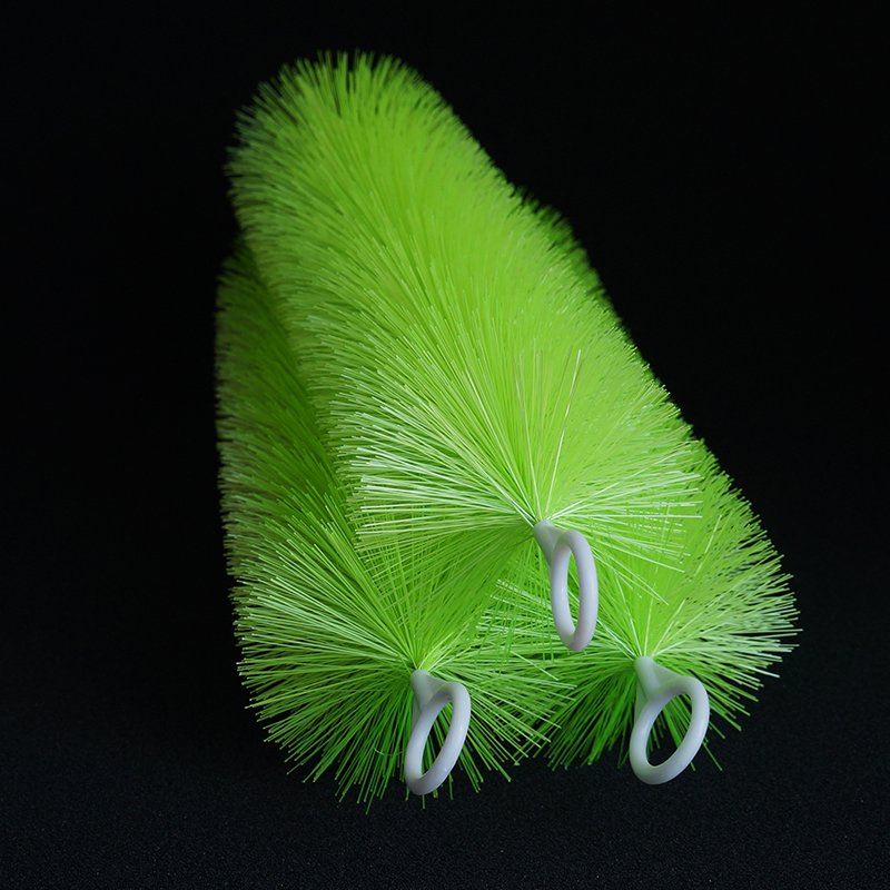Fish pond filter brush, filter material brush, sunflower pond bottom filter, aquarium filter material, filter material brush