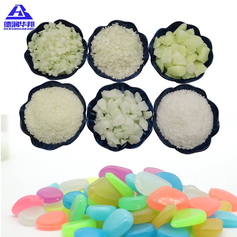 Glowing Bright Pebble Stone Terrazzo Floor Cobble Garden Landscape Night Glow Artificial Cobble for Outdoor Use
