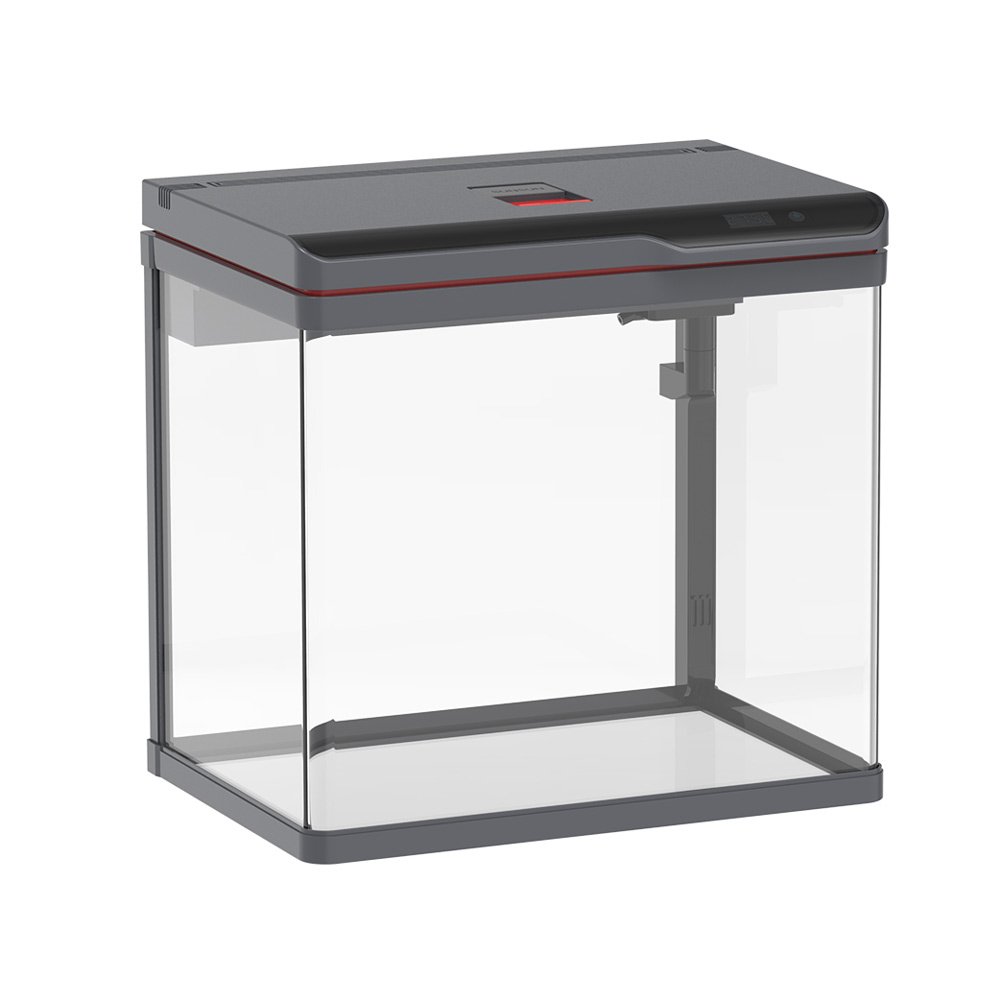 SUNSUN Wholesale Custom Aquarium Clear Fish Tank Small Glass Aquarium with Fllter and Led Lighting