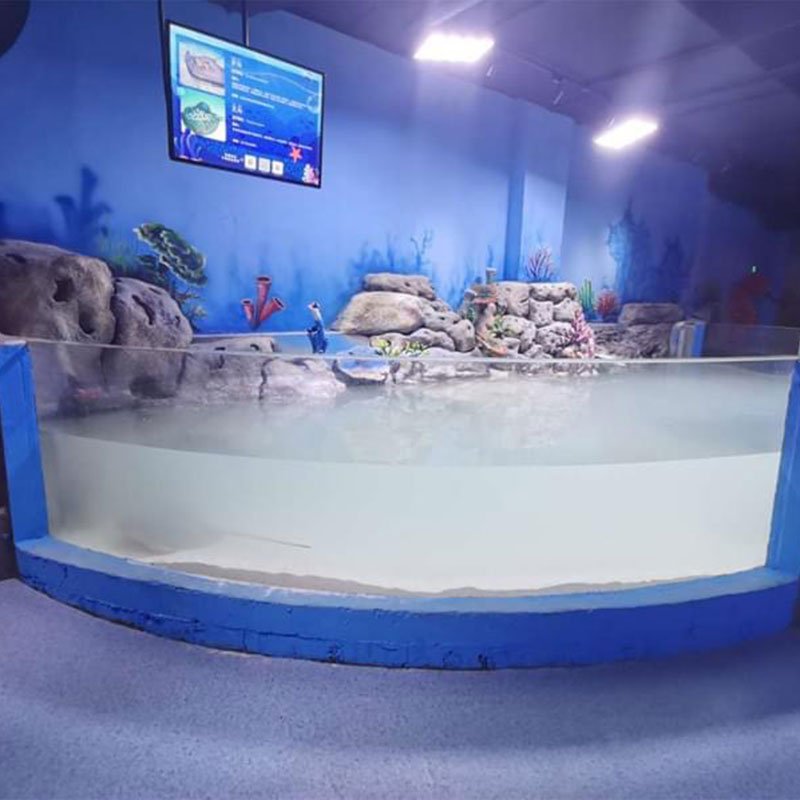 Factory Custom Personalized Cylindrical Acrylic Aquariums Fish Tank for a Mesmerizing Viewing Experience