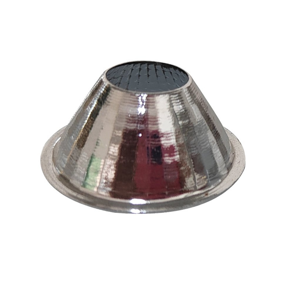 Metal Spinning Custom Aluminium Reflector Cup, Ceiling Downlight Grid Pattern Spot Reflective Bowl Led 60° Reflector