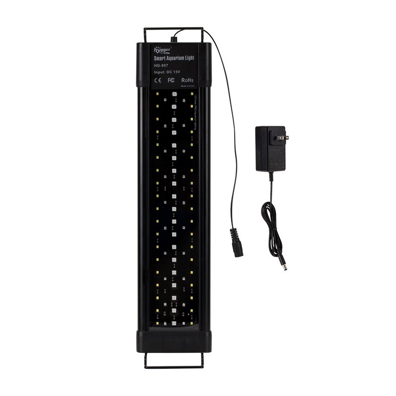 hygger Full Spectrum Led Aquarium Light for Freshwater & Marine Aquatic Aquarium Aquascape Tank Waterproof Aquarium Led Lights