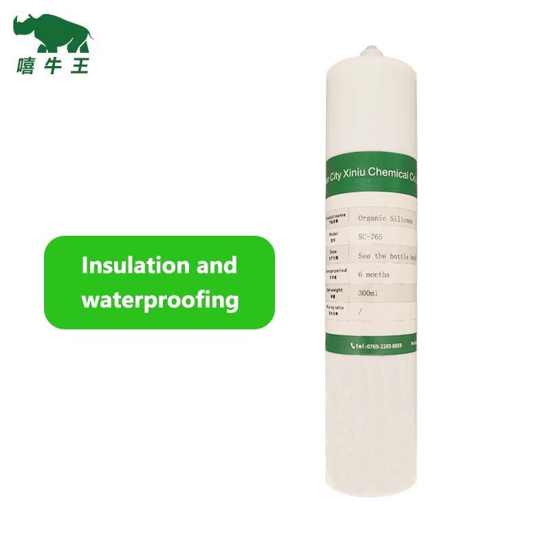 Black Precise Heat Component Rubber Resistant Clear LED Adhesive Glue White Grey High Sealant Silicone Aquaseal