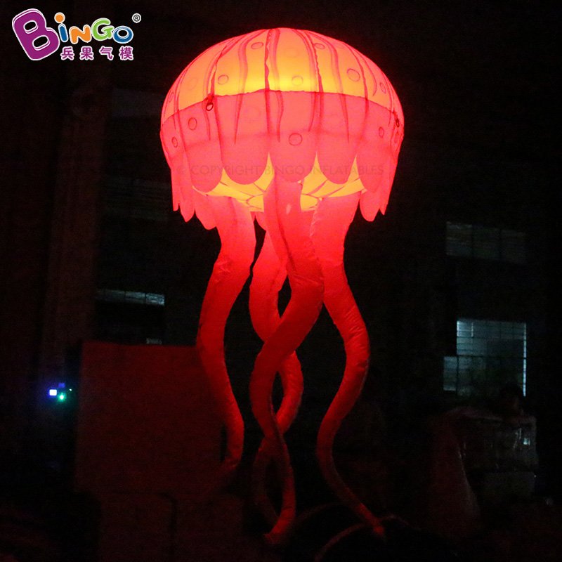 Bingo Jellyfish Inflatable Led Lighting Jellyfish Pool Hanging Inflatable Jellyfish For Event Party Decoration