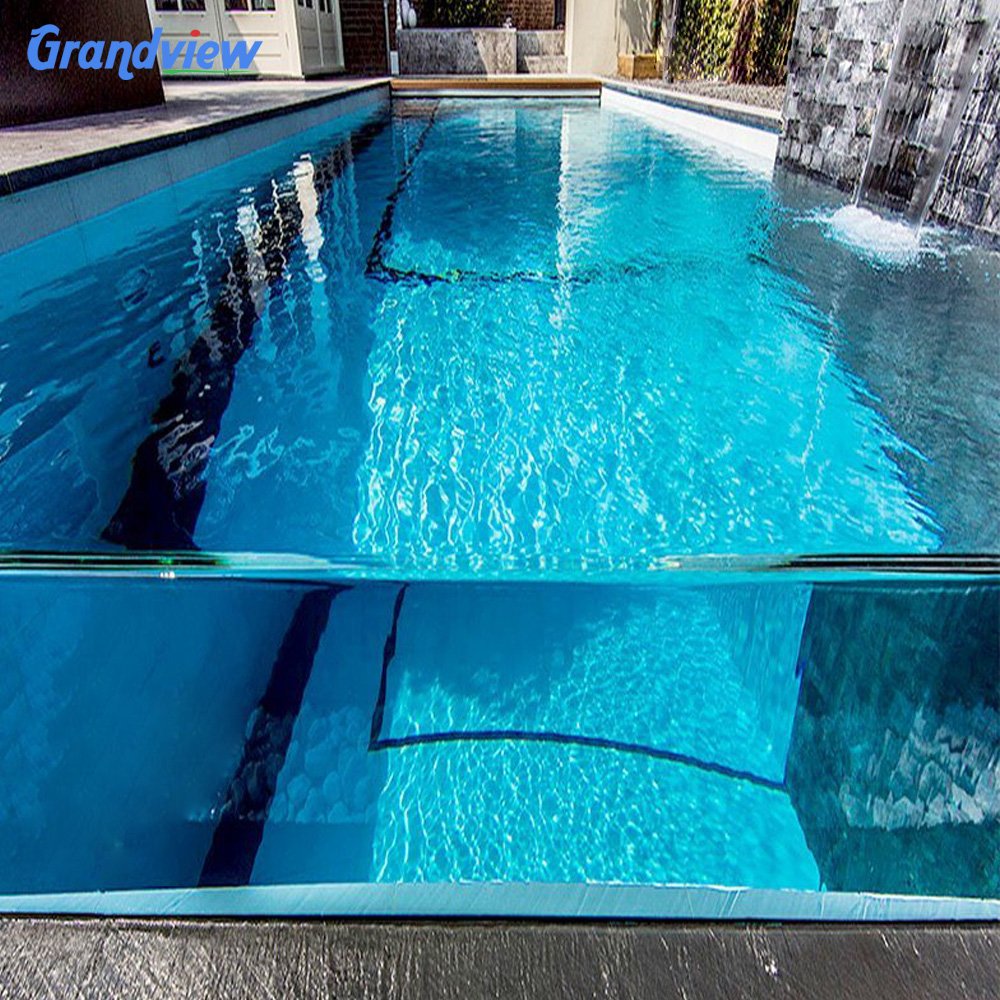 High quality Customized 100 MM Thick Clear Spa Window Endless Acrylic Swimming Pool Container