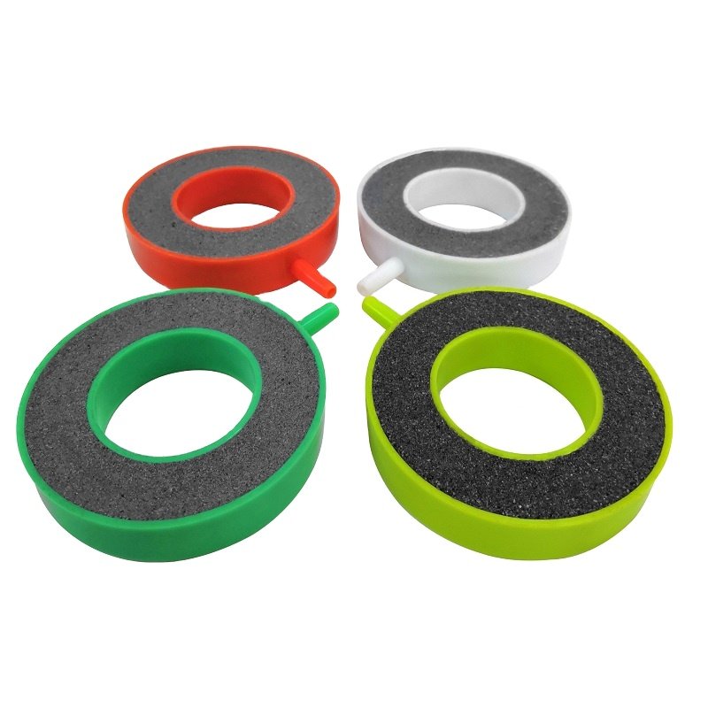 2024New wn WS003 Series Circle Bubble Air Stone In bulk/Blister Card Package For Hydroponics/Aquarium/Sewage Treatment/Fish Tank