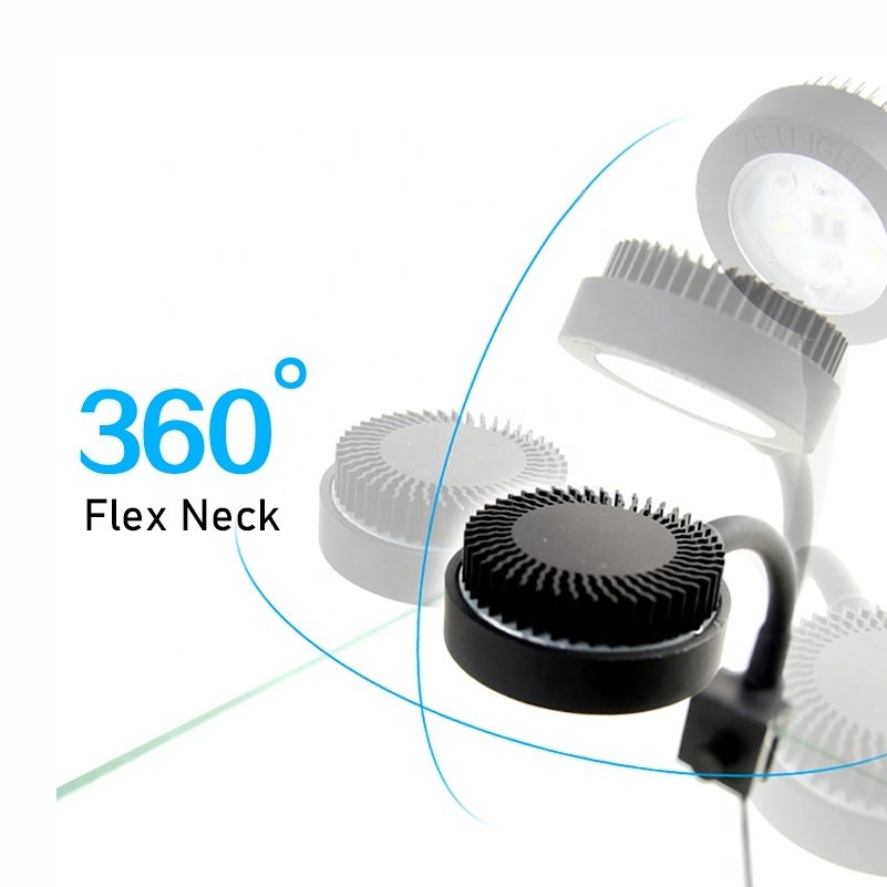 ZETLIGHT ZN1050 M1 Adjustable 3W Mini LED Light for Mini Saltwater and Fresh Aquarium Fish Tanks