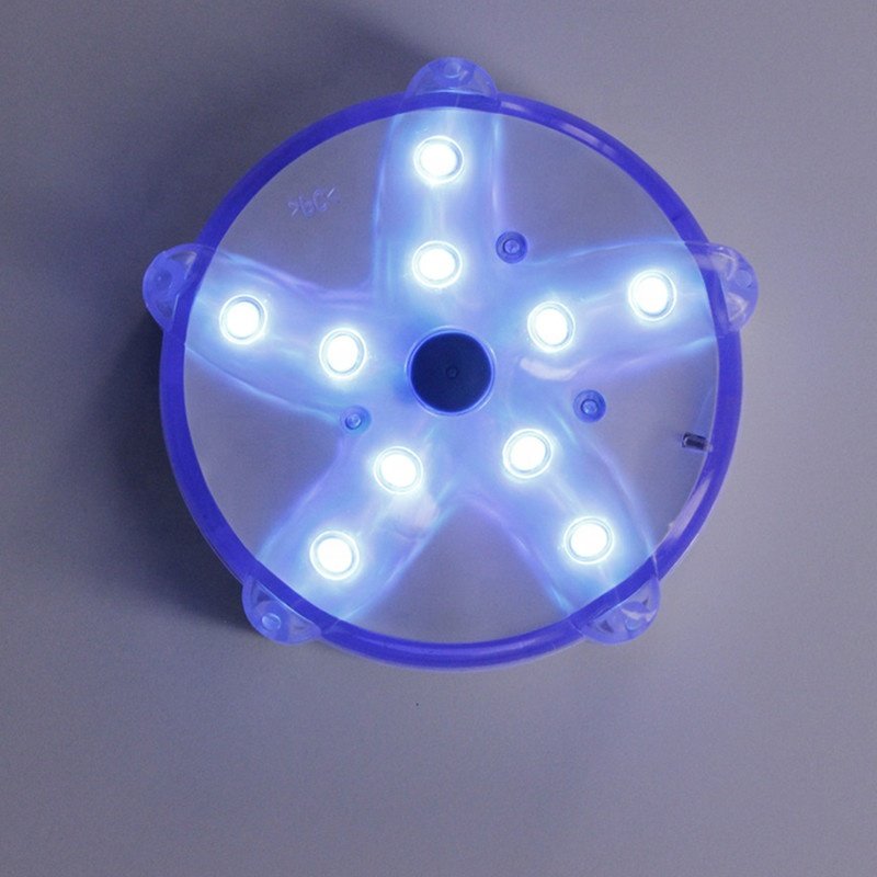 LED Floating Pool Light Color-Changing Starfish Lamp 100% Waterproof 3.3" Magnetic-Back Aquarium Pond Pool Spa Bath LED Lights