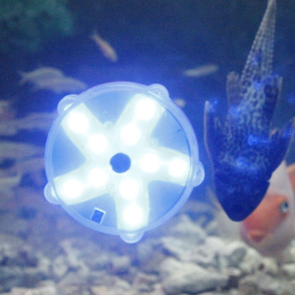 LED Floating Pool Light Color-Changing Starfish Lamp 100% Waterproof 3.3" Magnetic-Back Aquarium Pond Pool Spa Bath LED Lights