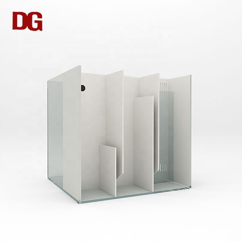 Ultra-white glass 5mm back filter fish tank rimless aquarium tank ada back filter right angle glass aquarium fish tank 50cm
