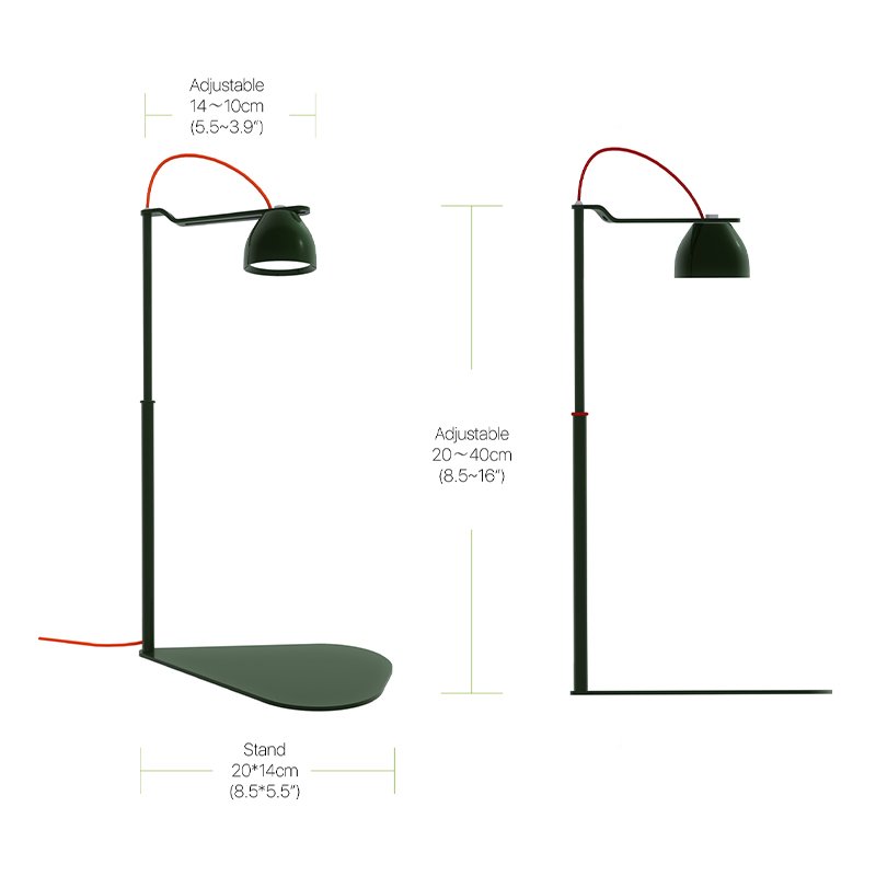 Aquascape Drop Desk Lighting Micro-Landscape Light LED Landscaping Lamp For Desk Aquascape Plant Mini Plant Growth