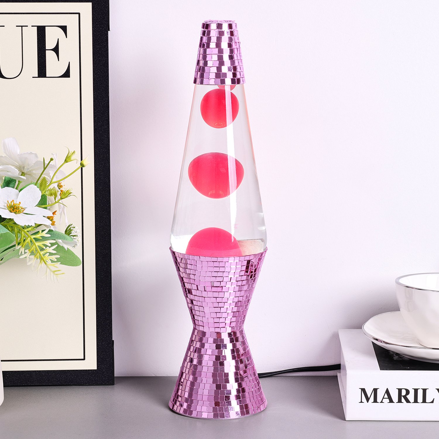 Tianhua wholesale custom Brand Unique Design Led metal Motion rocket table lava lamp aquarium, Decorative Lava Night Light