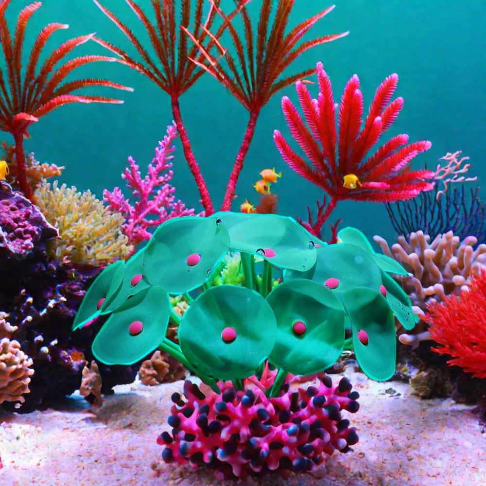 Creative Designer Aquarium Landscaping Ornaments Simulation Coral flowers Fish Tank Decoration