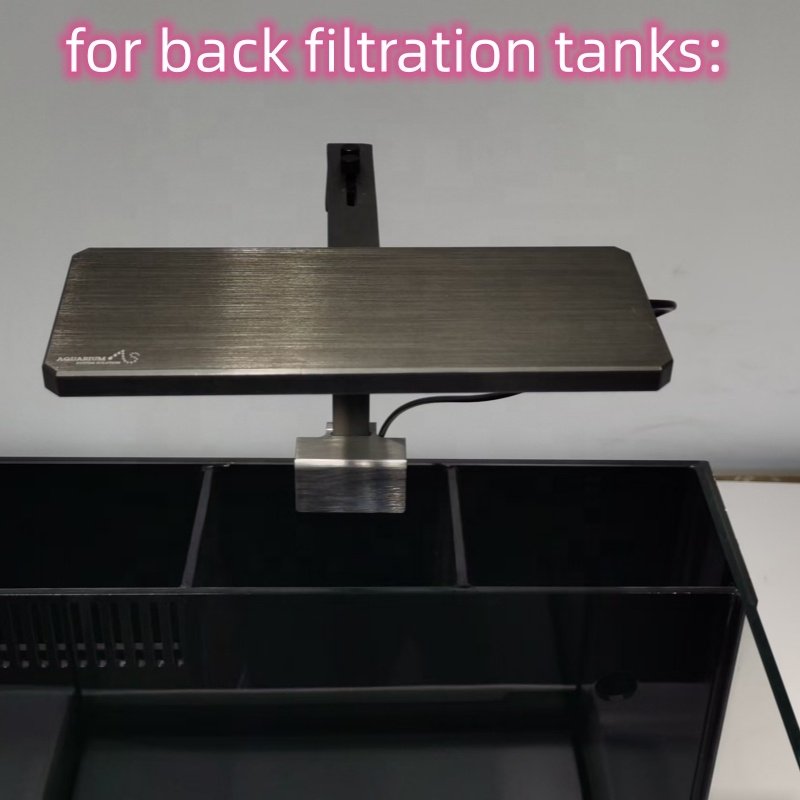 A.S. smart new flat panel LED light 12W/24W for marine and fresh nano tanks 3-channel colour options and intensity control