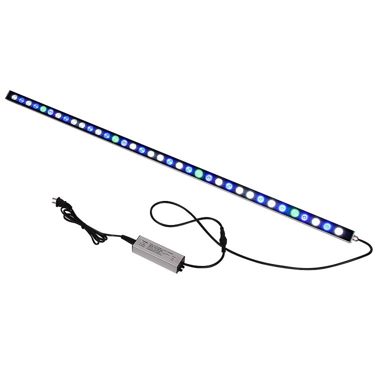 New Arrival 60W Full Spectrum LED Aquarium Light Remote Control For Fish Tank Reef Coral Light
