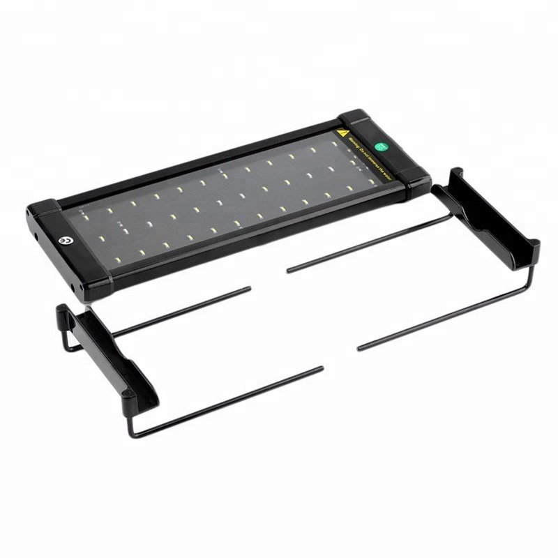 GAKO 6W led aquarium coral reef bracket light,White blue 28cm super bright and enery-savingfor different size fish tank