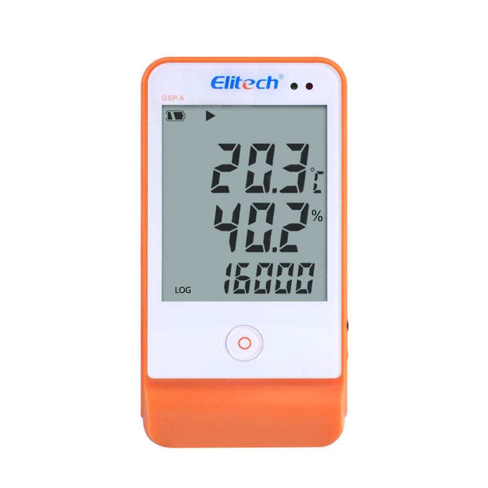 pharmacy pharmacy certification warehouse cold storage large screen temperature and humidity recorder probe sound and light alar
