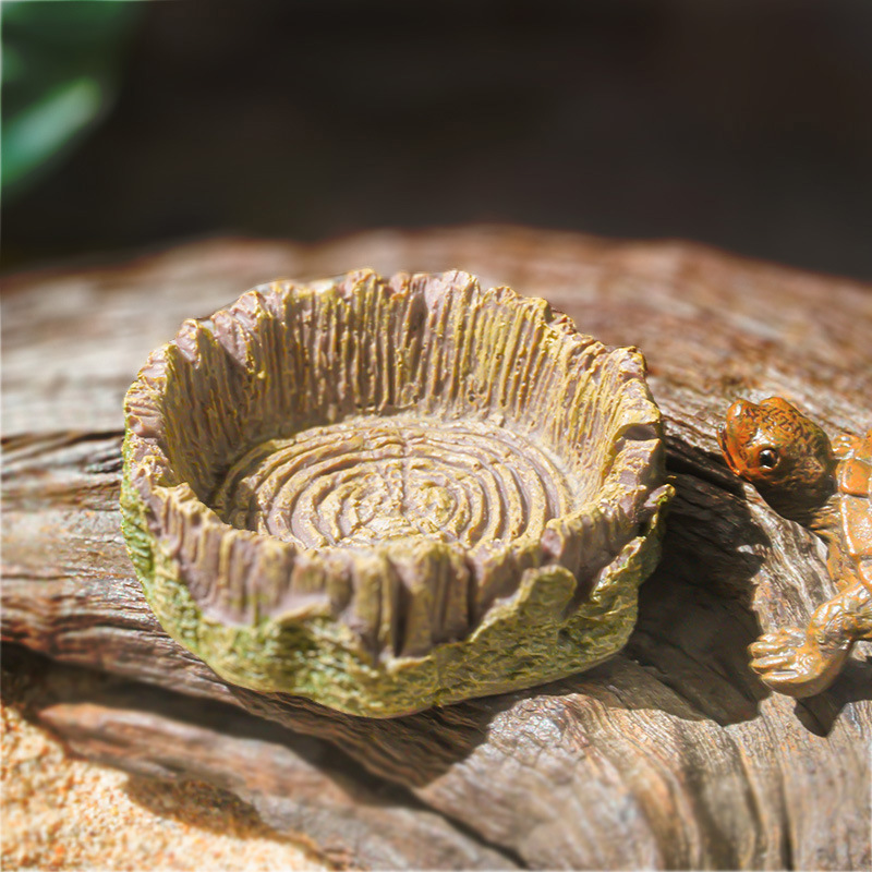 High Quality Resin Climbing Pet Lizard Shelter Miniature Landscape Rock Shelter Decorations Accessory for Aquariums Accessories